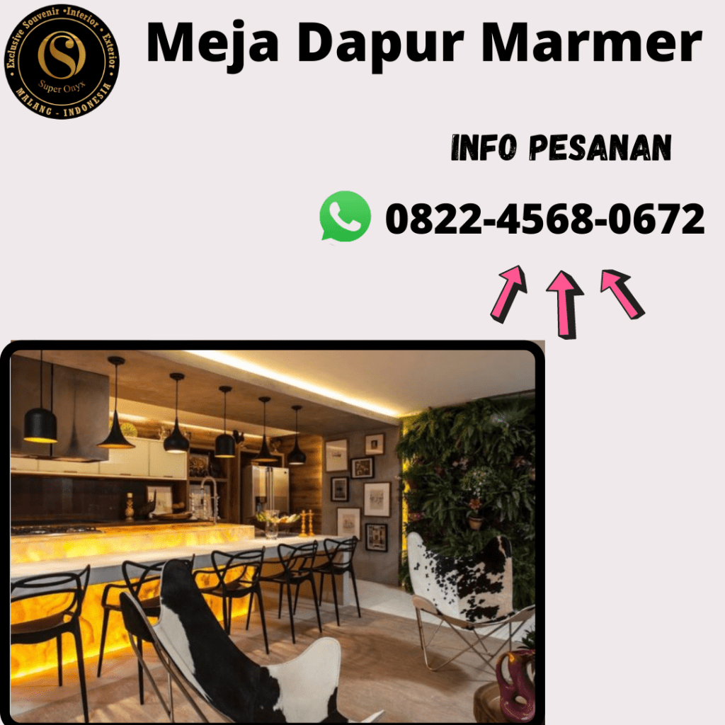 TELP: 081 3344 15874,  TERBARU!!! Pabrik  Meja Dapur Top Table  Marmer Siboru Papua Barat 